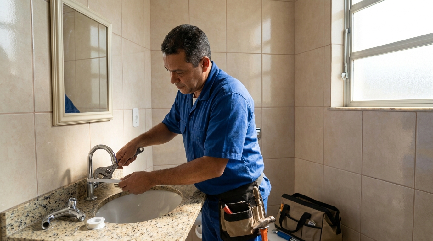 Ajustes em Torneiras em Santo André‑SP